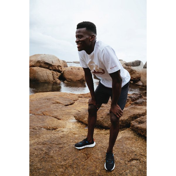 Koszulka męska Ice Lake II Technical Columbia - Dark Stone/Peak Direction