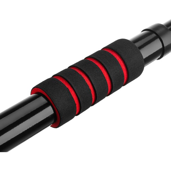 Drążek rozporowy do podciągania 63-100cm Gymtek - 63-100cm czerwony