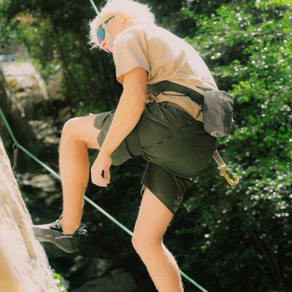 Spodenki męskie Agner Hemp Ripstop Salewa - dark olive