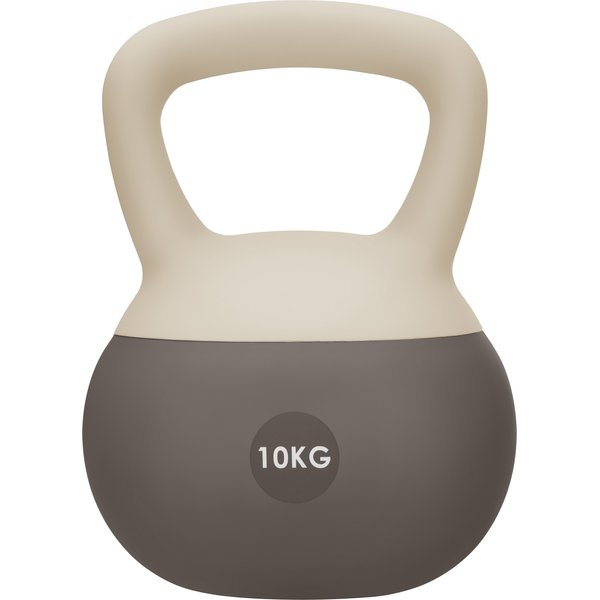 Miękki kettlebell FlexLift 10kg Gymtek - 10kg soft double grey