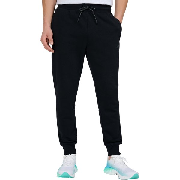 Spodnie męskie jogger 4FWMM00TTROM1860 4F - czarny