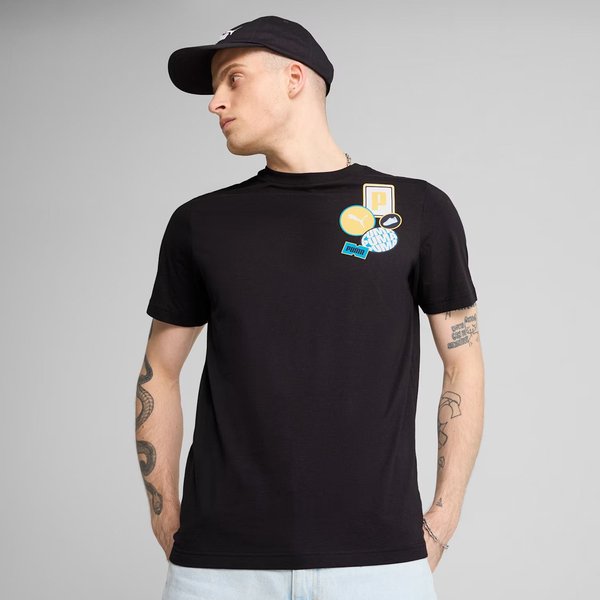 Koszulka męska Graphics Icon Tee Puma - Black