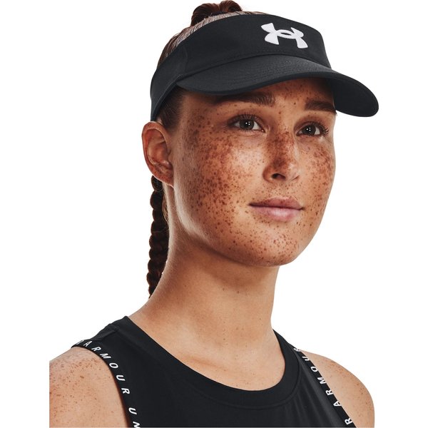 Daszek do biegania Blitzing Visor Wm's Under Armour - czarna