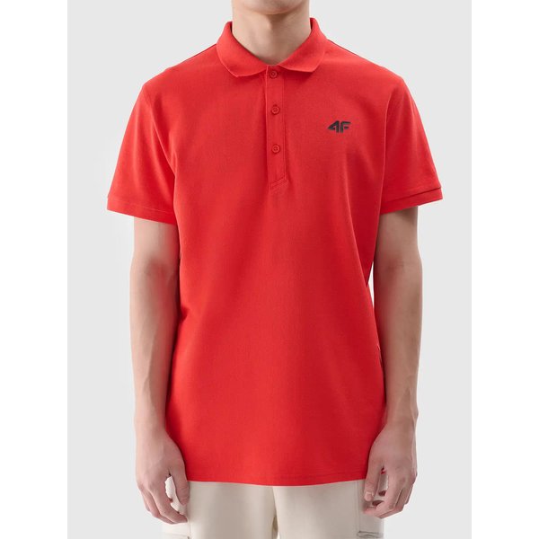 Koszulka męska polo TPTSM407 4F - czerwony