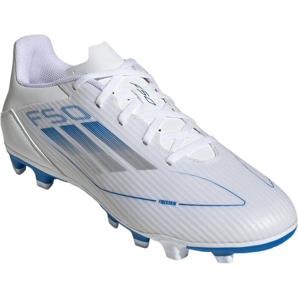 Buty piłkarskie, korki F50 Club FG/MG Adidas - white
