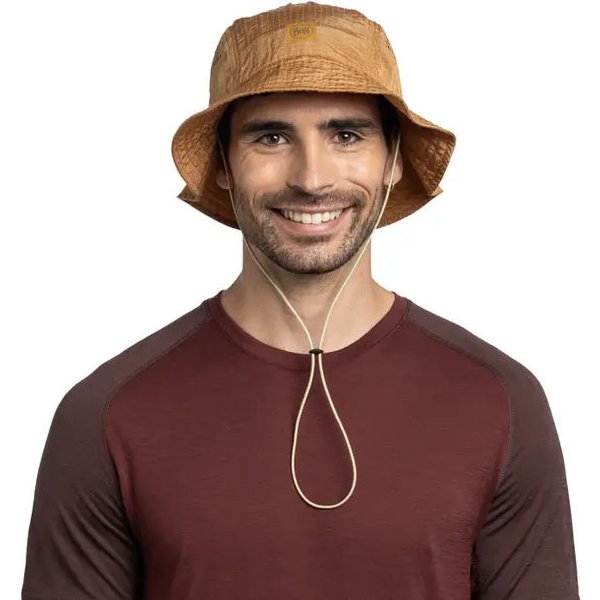 Kapelusz Go Bucket Hat Solid Buff - ginger