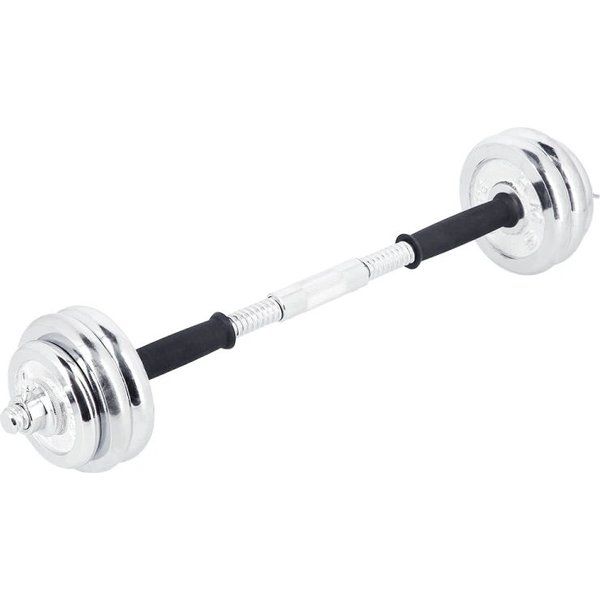 Zestaw hantli chromowanych w walizce STC55 55kg HMS