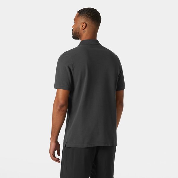 Koszulka męska polo Marstrand Helly Hansen - ebony
