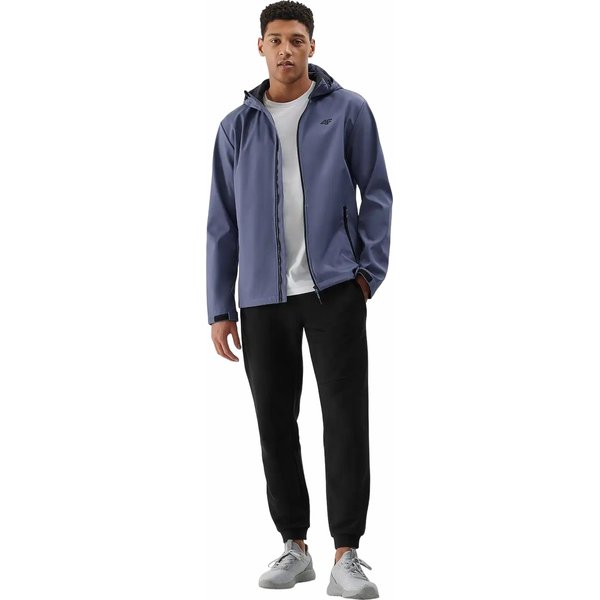 Softshell męski 4FWSS24TSOFM234 4F - denim