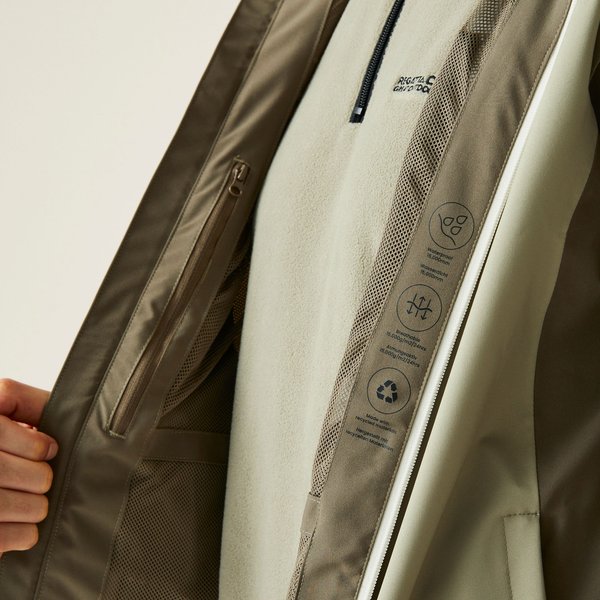 Kurtka męska Birchdale II Regatta - GoldenSand/TreeTop