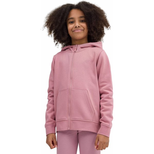 Bluza dziewczęca 4FJSS23TSWSF216 4F - różowy