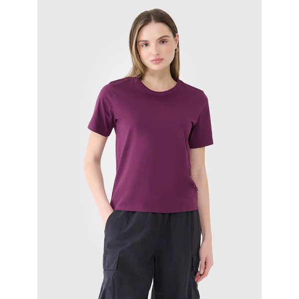 Koszulka damska TTSHF1991 4F - ciemny fiolet