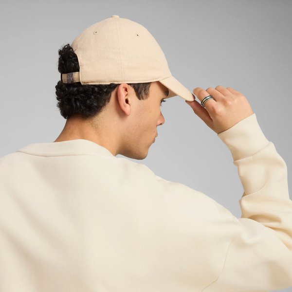 Czapka z daszkiem Wardrobe Ess Dad Cap Puma - light sand