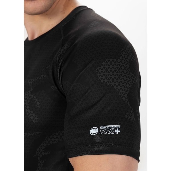 Koszulka męska Mens Rash T-S Net Camo 2 Pitbull West Coast