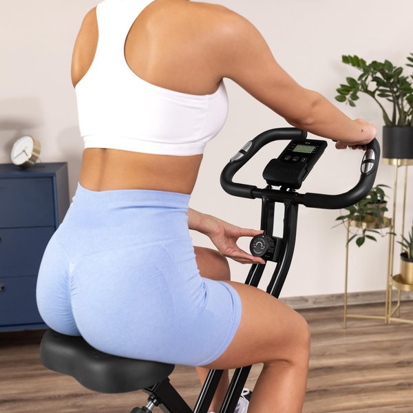 Rower magnetyczny, składany FX800 Gymtek - blue