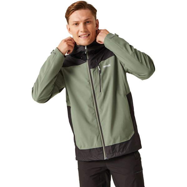 Kurtka męska Highton Stretch III Regatta - Agave green/ash