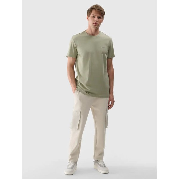 Koszulki męskie TTSHM2003 4F - oliwkowy