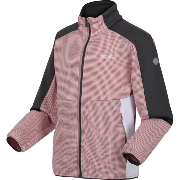 Polar juniorski Highton Full Zip II Regatta - dusky rose/seal grey