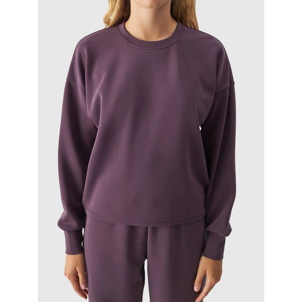 Bluza damska TSWSF1342 4F - ciemny fiolet