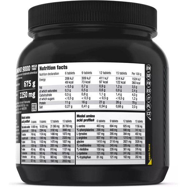 Anabolic Amino 9000 Mega Tabs 300 kaps. Olimp