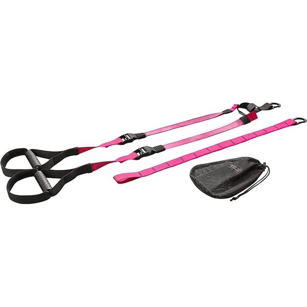 Zestaw taśm do ćwiczeń 4Fizjo - różowe