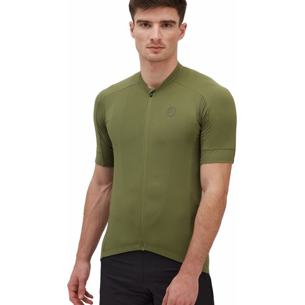Koszulka rowerowa męska Ceno Silvini - zielony