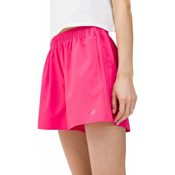 Spodenki plażowe damskie 4FWSS24UBDSF094 4F - różowy