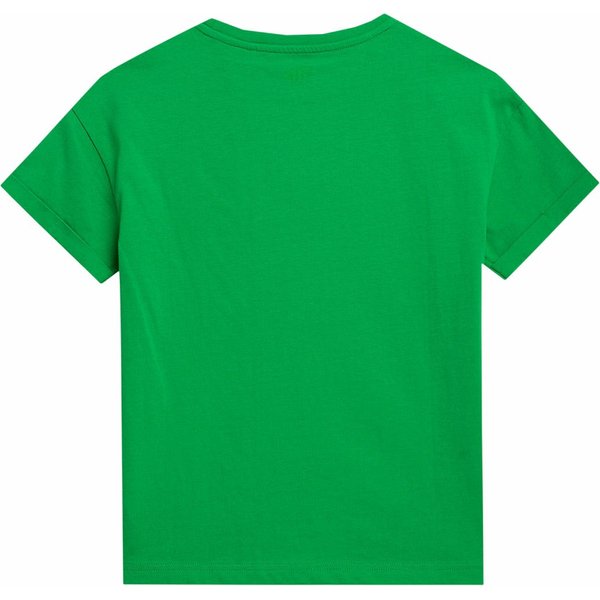 Koszulka dziewczęca 4FJAW23TTSHF0825 4F - zielony