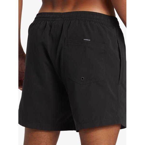 Spodenki kąpielowe męskie Solid Volley Quiksilver - black