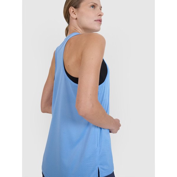 Bezrękawnik damski TFSLF427 4F - niebieski