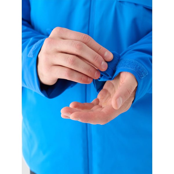 Kurtka narciarska męska TTJAM577 4F - niebieski