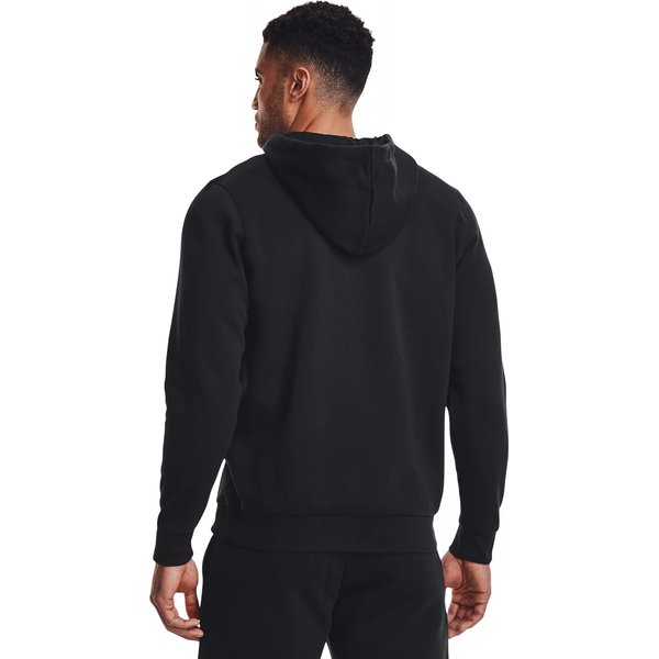 Bluza męska Essential Fleece FZ Hood Under Armour - czarny