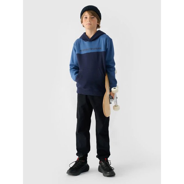 Bluza chłopięca TSWSM1222 4F - ciemny granat