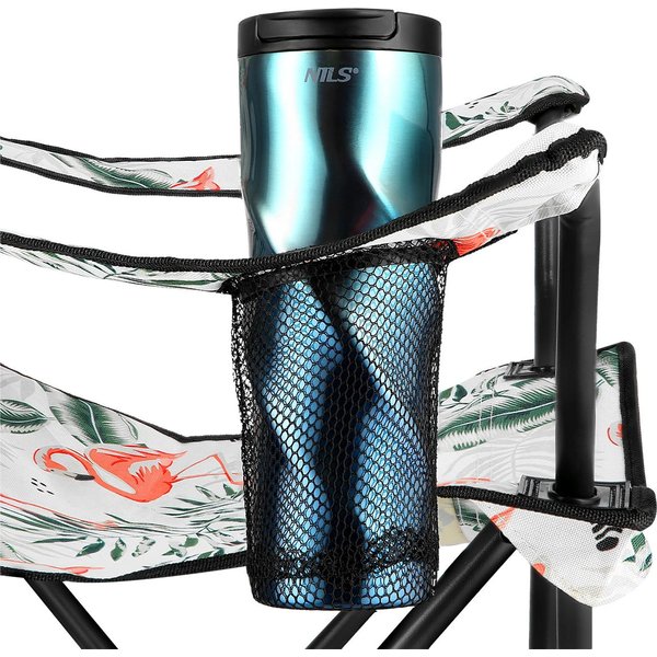 Krzesło turystyczne składane NC1625 Nils Camp - flaming