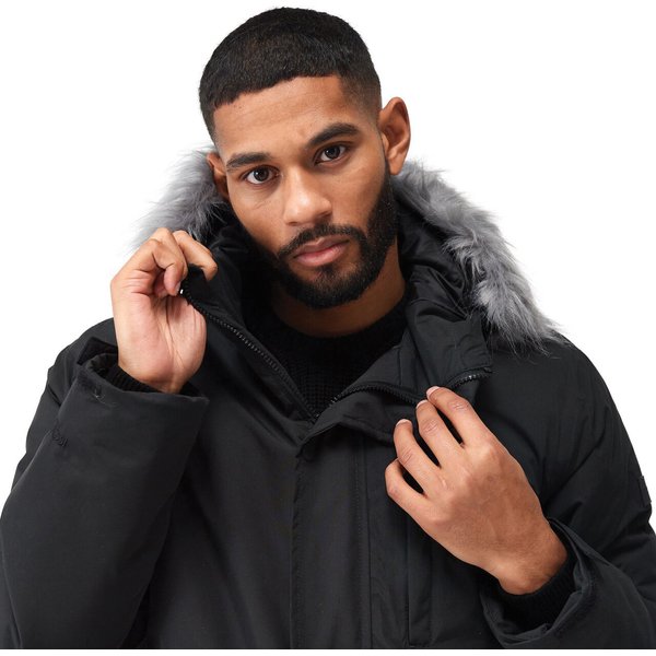 Kurtka męska Salinger IV Regatta - czarna