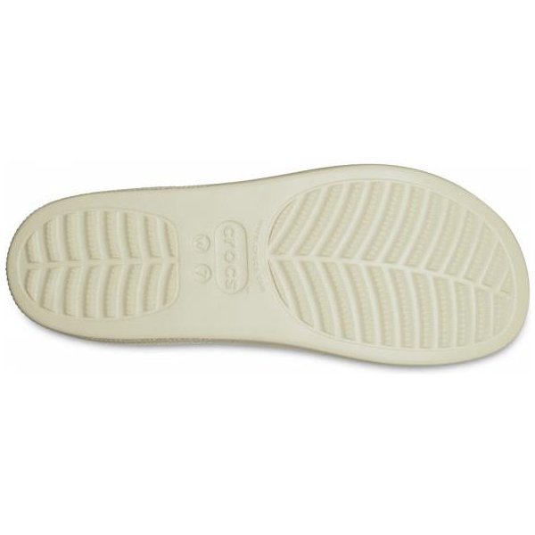 Klapki Classic Platform Slide Crocs - bone