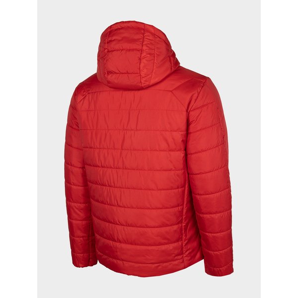 Kurtka puchowa męska H4Z22 KUMP006 4F - czerwona