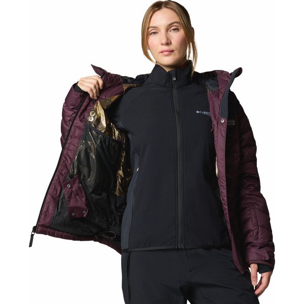 Kurtka narciarska damska Roaring Fork II Down Columbia - Moonvista