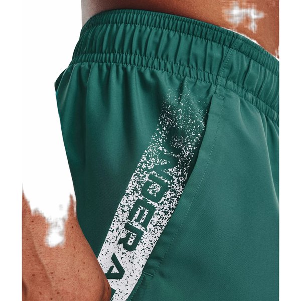 Spodenki męskie Woven Graphic Design Under Armour - Coastal Teal / White