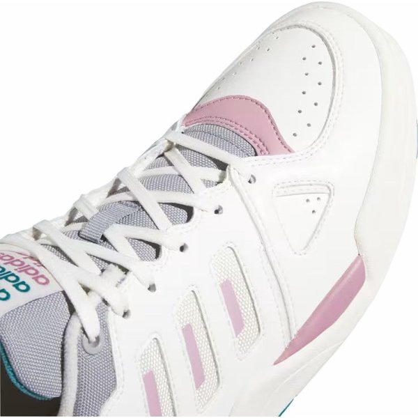 Buty Midcity Low Adidas - białe/szare/różowe