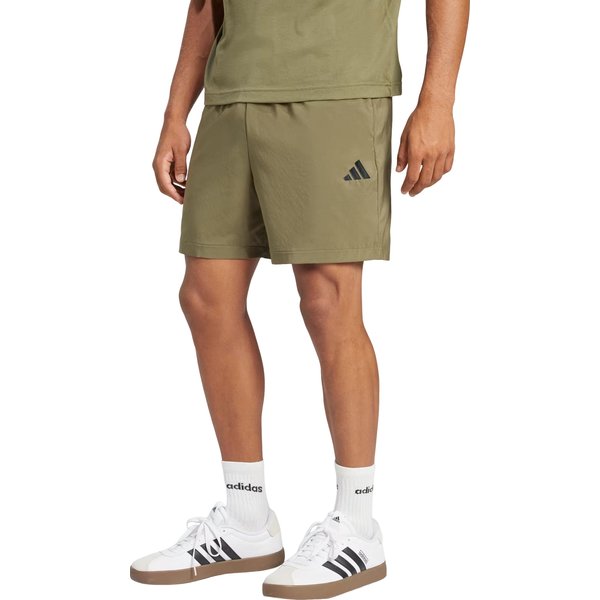 Spodenki męskie Essentials Small Logo Chelsea Adidas - Olive Strata