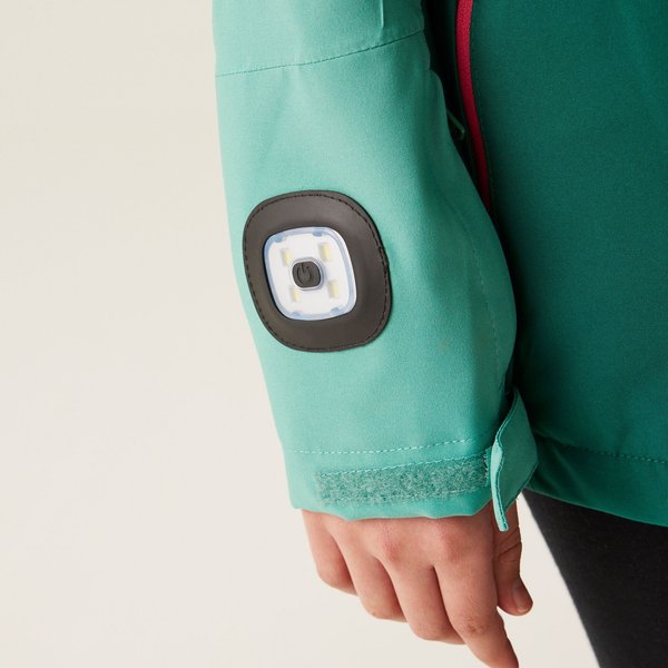 Kurtka juniorska Trekktain 3w1 Regatta - rain forest/dusty green