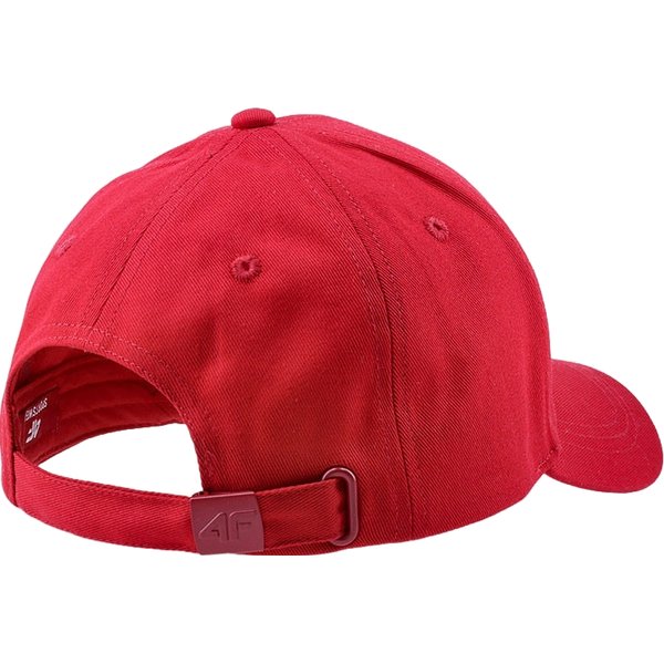 Czapka z daszkiem 4FWSS24ACABU271 4F - czerwony