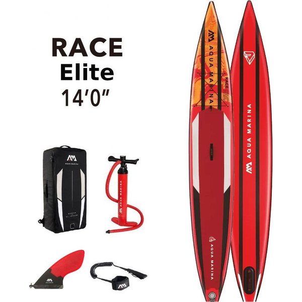 Deska pompowana SUP z akcesoriami Race Elite 14'0 Aqua Marina