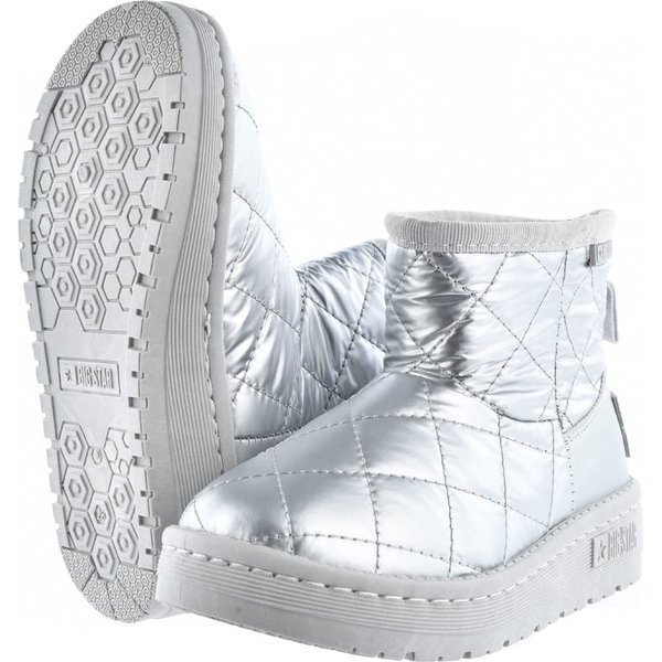 Buty, śniegowce CH Big Kin Kids Big Star - srebrne
