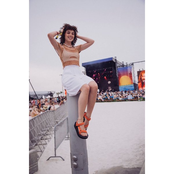 Sandały Flatform Universal Wm's Teva - szary/beżowy/różowy