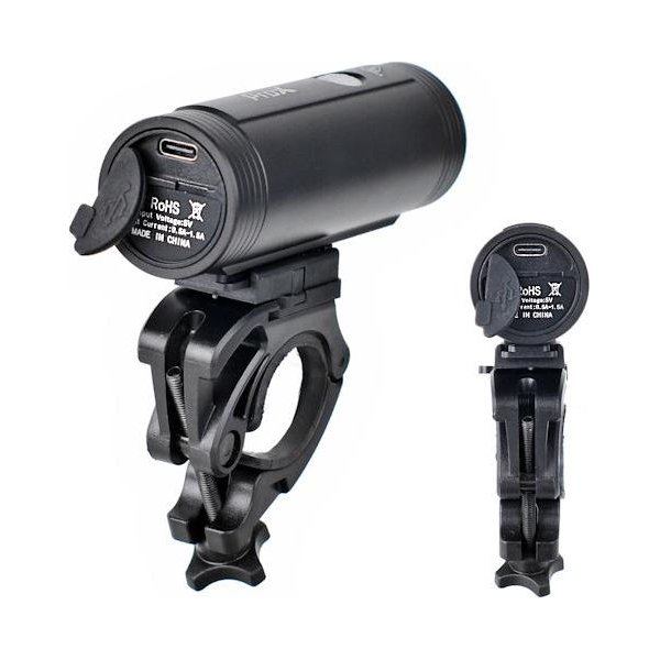 Lampa rowerowa przednia Spika 1100lm 5000mAh, USB Prox