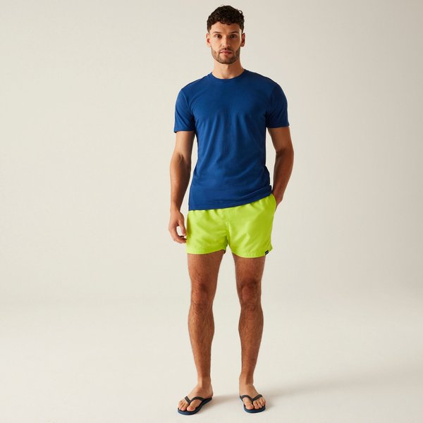 Spodenki kąpielowe męskie Mawson III Regatta - WildLime/Navy