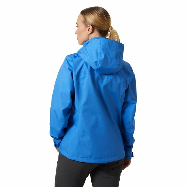 Kurtka damska Crew Hooded Sailing Jacket 2.0 Helly Hansen - niebieska
