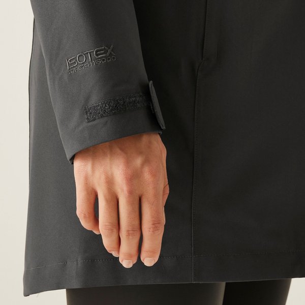 Płaszcz puchowy damski Denbury V 3w1 Regatta - ash/black